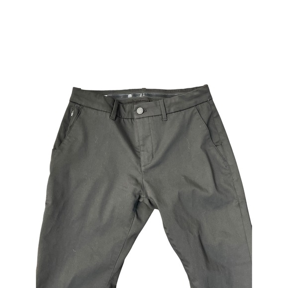 DU ER Mens Relaxed Fit Stretch Trouser in Black Slim Fit Casual - Picture 2 of 10